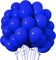 20pcs Royal Blue Balloons 12 Inches Latex Balloons, Matte Royal Blue Balloons for Birthday Baby Shower Graduation Anniversary Wedding Party Supplies Garland Arch Decoration